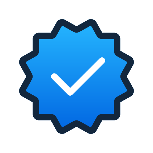 Badge de verification