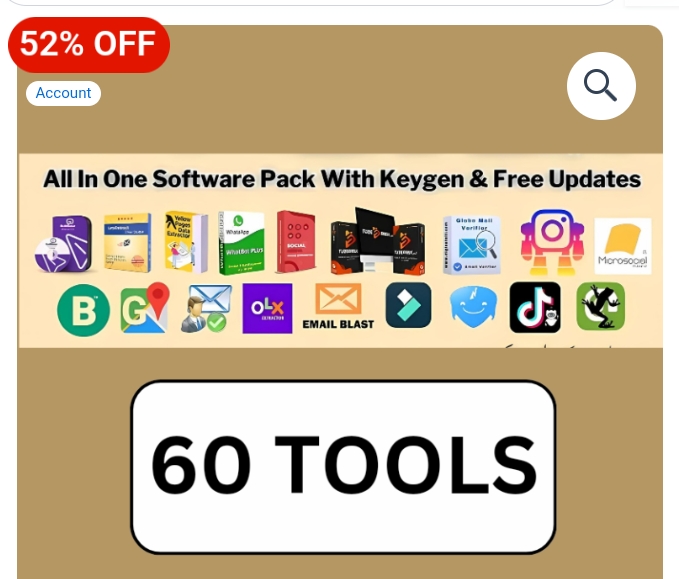 Pack 61 software || with keygen || resseller ||