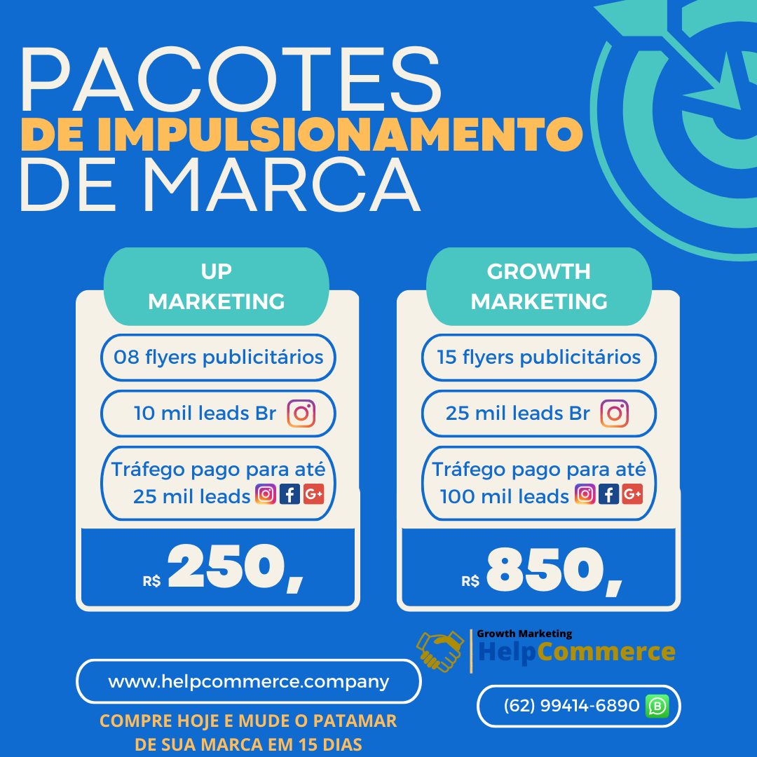 🤝 Pacote promocional Up marketing